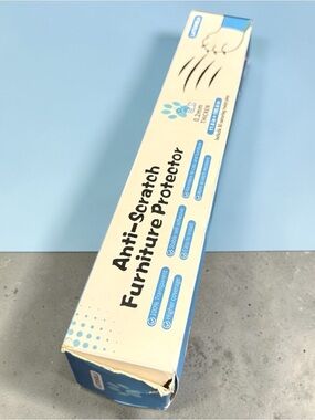 Anti Scratch Cat Furniture Protector Clear Adhesive Couch Guard NIB
